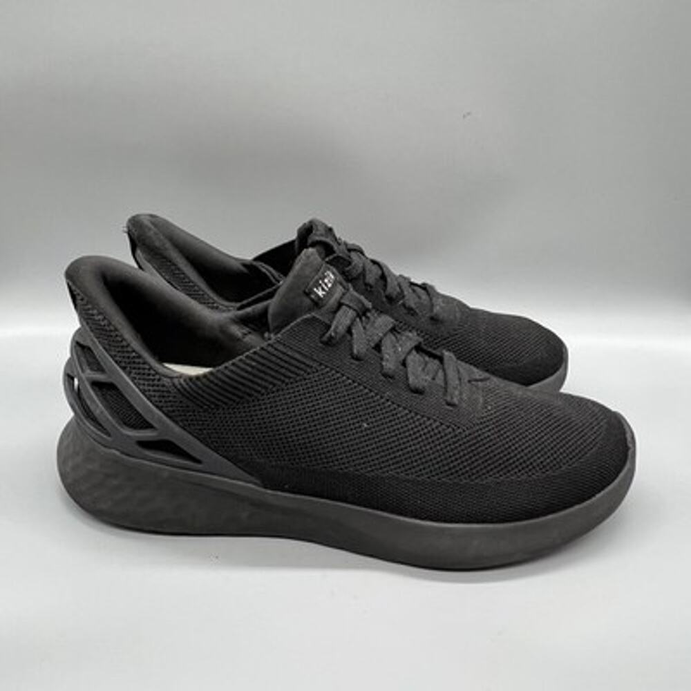 Kizik Shoes Mens 10.5 Black Mesh Hands Free Walking Athletic Sneakers Comfort